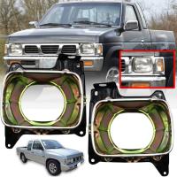 ราคา กรอบไฟหน้า เบ้าไฟหน้า กรอบขาไฟหน้า รุ่น นิสสัน นาวารา NISSAN NAVARA D21 ปี 1987 1985 ข้างซ้าย ขวา 1 คู่ (15955680905)