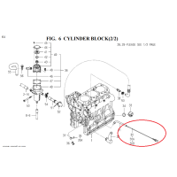 ราคา ก้านวัดน้ำมันเครื่อง ISEKI AT 5390 (16148767473)