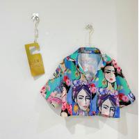 ราคา Linen shirt เสื้อเชิ้ตเเขนสั้นลินินอินเดีย พิมพ์ลายหน้าคน LS05 (22038185382)