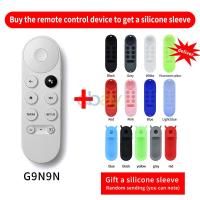 ราคา New Replace G9N9N For Chromecast 4K Google TV Voice Bluetooth Remote With Cover (20984686812)