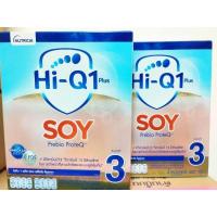 ราคา Hi Q Soy prebio ProteQ ไฮคิวซอยพรีไบโอโพรเทค สูตร 3 นมถั่วเหลือง ขนาด 400g Exp 09 2025 (22092177707)