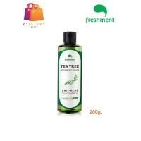 ราคา Freshment Tea Tree Advanced Toner Acne โทนเนอร์ทีทรี เช็ดผิวสะอาดล้ำลึก 260g (21899778683)