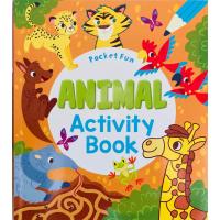 ราคา Age3 6 Pocket Fun Animal Activity Book หนังสือ กิจกรรม เรื่อง สัตว์ ขนาดพกพา (21995625174)
