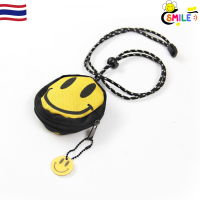 ราคา Smile พร้อมส่ง กระเป๋าใส่พวงกุญแจ กระเป๋าใส่เหรียญ กระเป๋าใส่พวงกุญแจ รูปหน้ายิ้ม และลายตารางสุดชิค กระเป๋าใบเล็ก กระเป๋ารูปยิ้ม กระเป๋าใส่ airpods (21906159681)