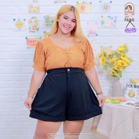 ราคา เสื้อจีบอกสาวอวบผ้าท๊อฟฟี่ ผ้านิ่มใส่สบาย ไซส์ใหญ่ เสื้อจีบอกแฟชั่นสาวอวบ A164 ผ้าท๊อฟฟี่ ผ้ายืดเยอะ เสื้อยืดสาวอวบ เสื้อแฟชั่นสาวอวบ เสื้อจีบหน้าแฟชั่น เสื้อแฟชั่นคนอ้วน เสื้อคนอ้วน (22191410700)