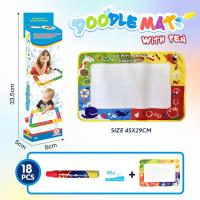 ราคา ยืดผมไทย เด็กสร้างสรรค์น้ำพรมจิตรกรรมชุดจิตรกรรมนำกลับมาใช้ใหม่จะไม่เปื้อนผืนผ้าใบน้ำสำหรับเสื้อผ้า มัลติฟังก์ชั่ Graffiti เสื่อวาดภาพน้ำ (22247947826)