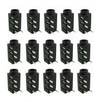 ราคา 100Pcs 3 5mm Female Audio Connector 4 Pin DIP Headphone Jack Socket PJ 320A (19519418270)