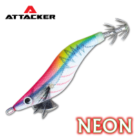 ราคา โยตกหมึก ATTACKER NEON SQUID JIG โยกุ้งเรืองแสง เหยื่อปลอมตกหมึก ขนาด 2 5 3 0 (22067096214)