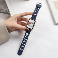 ราคา สายสำรองสำหรับ Huawei Watch FIT 3 Redmi Watch 4 Xiaomi Mi Band 8Pro Samsung Galaxy Fit 3 Huawei Watch FIT 2 Huawei Watch Fit FitNew สายนาฬิกาซิลิโคนสร้อยข้อมือสำหรับอุปกรณ์เสริม (21920780031)