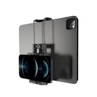 ราคา ขาตั้งสามขาแบบคลิปออนใช้งานได้สองทางสำหรับแท็บเล็ตมือถือการถ่ายทอดสดคอมพิวเตอร์ iPad ชั้นวางอุปกรณ์คู่อเนกประสงค์ (22102442122)