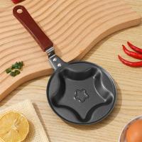 ราคา กระทะแบบนอนสติ๊กขนาดเล็ก12ซม แบบทำมือกระทะกระทะทอดไข่แบบนอนสติ๊กพร้อมด้ามยาว5รูปดาวรูปหัวใจกระทะทำไข่เจียวอาหารเช้าสุดสร้างสรรค์แบบทำมือ (21986702536)