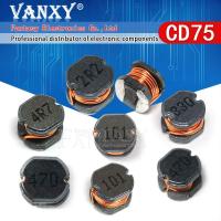 ราคา 10Pcs CD75 SMD Power Inductor 1R0 1R5 2R2 3R3 6R8 100 150 220 330 470 680UH UH MH 101 102 222 105 1 471 1 5 2 2 3 3 4 7 (20103771730)