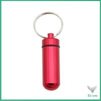 ราคา Eliana กล่องยายาพวงกุญแจอลูมิเนียม กล่องใส่ยาขนาดเล็กแบบพกพากันน้ำ Keychain Pill Box (21341279853)