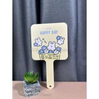 ราคา Moshi Moshi กระจก กระจกมีด้ามจับ ลายน่ารัก ลายใหม่ (21784879465)
