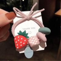 ราคา ยางรัดผมผล ไม้วินเทจ เชือกมัดผม แฟชั่น น่ารัก ยางมัดผม ยางรัดผม Hair Ropes ร้านไทย เตรียมจัดส่งสินค้า (15840321618)