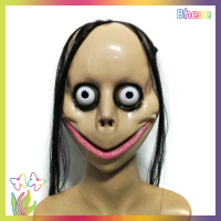 ราคา Bhece หน้ากากผีฮาโลวีนสยองขวัญพร้อมผมยาวหน้ากากแฟนซีหน้ากากพร้อมผมปลอมปากรูปตัววีสำหรับผู้หญิงหน้ากากผีบทบาทสมมุติหน้ากากโมโมโมะ (22141827851)