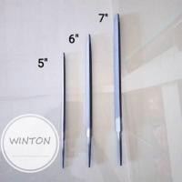 ราคา ตะไบสามเหลี่ยม ตะไบฝนเลื่อย 5นิ้ว 7นิ้ว (19488715682)