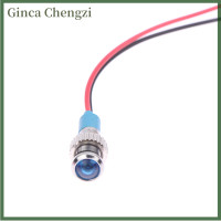 ราคา Ginca ไฟเตือน LED โลหะ3V 12V 24V 220V สวิตช์สายนำร่องไฟสัญญาณกันน้ำ6Mm 8Mm 10Mm 12Mm (22108153221)