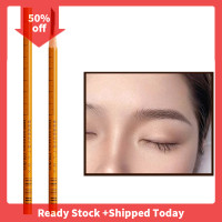 ราคา pheebss ดินสอเขียนคิ้วลายสัก1ชิ้นดินสอเขียนคิ้วสีดำติดทนนานอุปกรณ์แต่งคิ้วสีเครื่องสำอางปากกาไม้กันน้ำ (21073357077)