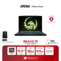 ราคา MSI NOTEBOOK Bravo 15 C7UDX 260TH 15 6 FHD IPS Ryzen 5 7535HS NVIDIA GeForce RTX 3050 16GB 8GBX2 DDR5 512GB NVMe PCIe SSD Windows 11 Home โน้ตบุ๊ก (20801139065)
