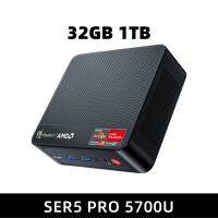 ราคา Beelink SER5โปรคอมพิวเตอร์ขนาดเล็กAMD Ryzen 7 5700U 8แกน 16เกลียวสูงถึง4 3Ghz SER5จอแสดงผลสามจอ Pro 5700U คอมพิวเตอร์ขนาดเล็กสำนักงานประสิทธิภาพสูง DDR4 3200MHz M 2 2280 PCIe 3 0 SSD (21160857043)