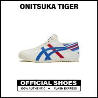 ราคา Counter Genuine Onitsuka Tiger Mexico 66 White Blue Red Sports Sneakers TH6P4N 0142 รับประกัน 1 ปี (21968708075)