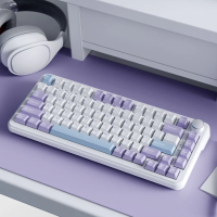 ราคา AJAZZ Ak820 MXA Wireless Mechanical Keyboard 75 GASKET Structure Hot swappable RGB Custom Keyboard with Screen Knob (21963518814)