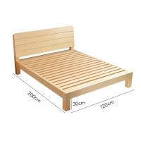 ราคา ฐานรองเตียง เตียง 3 5 ฟุต ikea เตียงไม้มาพร้อมมีหัวเตียงเก็บของ สไตล์ญี่ปุ่น มินิมอล ทันสมัย (22085947184)