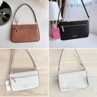 ราคา ของแท้100 คล้องไหล่ คล้องแขน Kate spade laila pebbled leather convert K6088 (22110079927)