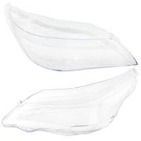 ราคา 2 Pcs Car Headlight Lens Cover Front Head Light Lamp for BMW 5 Series E60 E61 03 10 Left Right (9975418834)