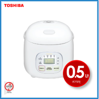 ราคา หม้อหุงข้าวดิจิตอล Toshiba 0 54 ลิตร RC 5MM สีขาว (12862024307)