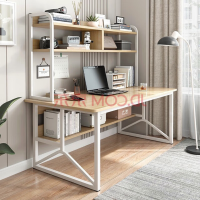 ราคา โต๊ะทำงาน โต๊ะคอม โต๊ะ คอมพิวเตอร์ โครงเหล็ก โต๊ะอ่านหนังสือ มีชั้นวางของ วางหนังสือ เก็บของได้เยอะ สามารถวางคอมพิวเตอร์ แข็งแรงและทนทาน ไตล์โมเดิร์น ประกอบง่าย แข็งแรงและทนทาน IKEA (22235323537)