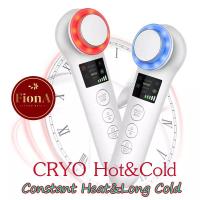 ราคา FionA เครื่องนวดหน้าไครโอ Hot Cold เครื่องผลักครีมเข้าสู่ผิวหน้า รุ่นใหม่ล่าสุด ประสิทธิภาพสูงเย็นจัดนานกว่า (16983344823)