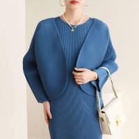 ราคา 3095 One Size 45 75kg Early Spring Pleated Slim Fit Versatile Casual Cardigan Shell Long Sleeve Coat (21241049616)