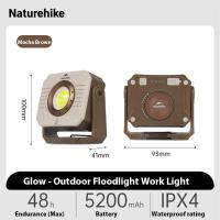 ราคา Naturehike portable charger waterproof camping Outdoor floodlight working light Type C rechargeable camping light (21756039770)