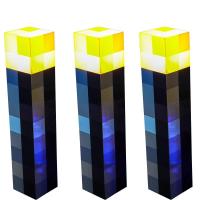ราคา Minecraftไฟฉาย light mc pixel เกม ระยะเวลานานทนทาน USBชาร์จเร็ว led miners lamp อุปกรณ์ต่อพ่วงแขวนผนังชาร์จไฟ led เปลี่ยนสีขวด ไฟส่องกบ ไฟคาดหัว (21707292577)