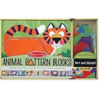 ราคา Animal pattern blocks บอร์ดวางบล็อคภาพรูปสัตว์ (21945832005)