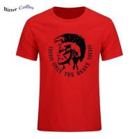 ราคา NEW Diesel only the brave Diesel print men tshirt funny fashion T shirts cool shirt for men men casual top Harajuku T shirt เสื้อเชิ้ตแขนสั้น (1090630322)