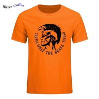 ราคา NEW Diesel only the brave Diesel print men tshirt funny fashion T shirts cool shirt for men men casual top Harajuku T shirt เสื้อเชิ้ตแขนสั้น (1090630362)