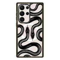 ราคา Casify Black Kingsnake เคสแข็งสำหรับ Samsung Galaxy S24 Ultra Galaxy S23 Ultra Galaxy S22 Ultra ฝาครอบป้องกันแววสีดำ (22209597168)