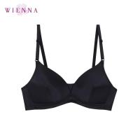 ราคา Wienna Beauty 5 Cup DB16102 เสื้อชั้นใน ไร้โครง เต้า EXTRA PUSH PLUS AB32 36 สีดำ สีเนื้อ Gerabera (21803559597)