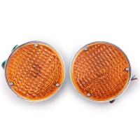 ราคา ไฟหรี่ ข้าง ทรงกลม แบบสกรู เลนส์สีส้ม จำนวน 2 ชิ้น ซ้ายและขวา Jeep Willys Jeep CJ3 CJ5 CJ6 CJ2A CJ3A CJ3B จีฟ วิลลี่ ปี 1945 1975 2ประตู ขนาด 11 5x5x11 5 (14390249945)