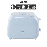 ราคา AIKO เครื่องปิ้งขนมปัง รุ่น AK 808 สีฟ้า รุ่นใหม่ รับประกัน 1ปี (9831252442)