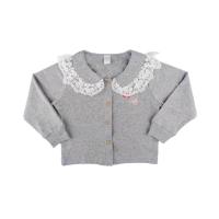 ราคา Chelsee เสื้อคาร์ดิแกน แขนยาว เด็กผู้หญิง รุ่น 238010 ปักลายดอกไม้ ติดกระดุม ผ้า Cotton 100 อายุ 2 10 ปี เสื้อผ้าเด็กโต (22043021597)