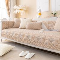 ราคา CODD ผ้าคลุมโซฟา ผ้าฝ้าย กันลื่น ซักทําความสะอาดได้ สีเหลือง สําหรับสี่ฤดูกาล 1 2 3 4 ที่นั่ง CVBR (21522671236)