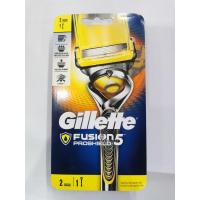 ราคา Gillette fusion 5 proshield ใบมีดโกนพร้อมด้าม (12622943904)