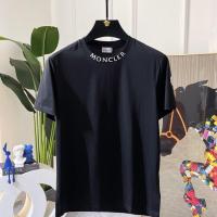 ราคา High quality mens and womens Moncl new fashion casual pure cotton versatile collar logo printed mengkou large short sleeved POLO shirt collar label tag XS 3XL (19770755480)