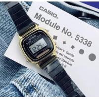 ราคา นาฬิกา ผู้หญิง Casio เล็กจิ่วมาใหม่ สายสเเตนเลส รุ่น B640WC 5A ตั้งเวลาให้ เเถมฟรีกล่องพร้อมถุงกระดาษ (13388204251)