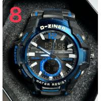 ราคา นาฬิกา D ZINER ของแท้ พร้อมกล่องกล่อง ใช้ได้ 2 ระบบ ทั้ง Digital และ Analog ดูวันที่ ตั้งปลุก จับเวลา กันน้ำ (21554347441)