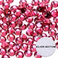 ราคา QIAO Rose Rhinestones คริสตัล Strass Glitter Hotfix Non Hotfix อัญมณีแก้วสำหรับ 3D เล็บ DIY (21580940180)